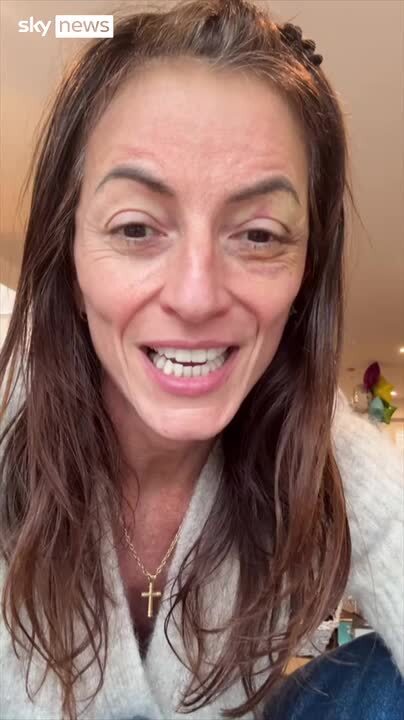 Davina McCall feeling 'stronger and stronger' after brain tumour surgery | Ents & Arts News | Sky News