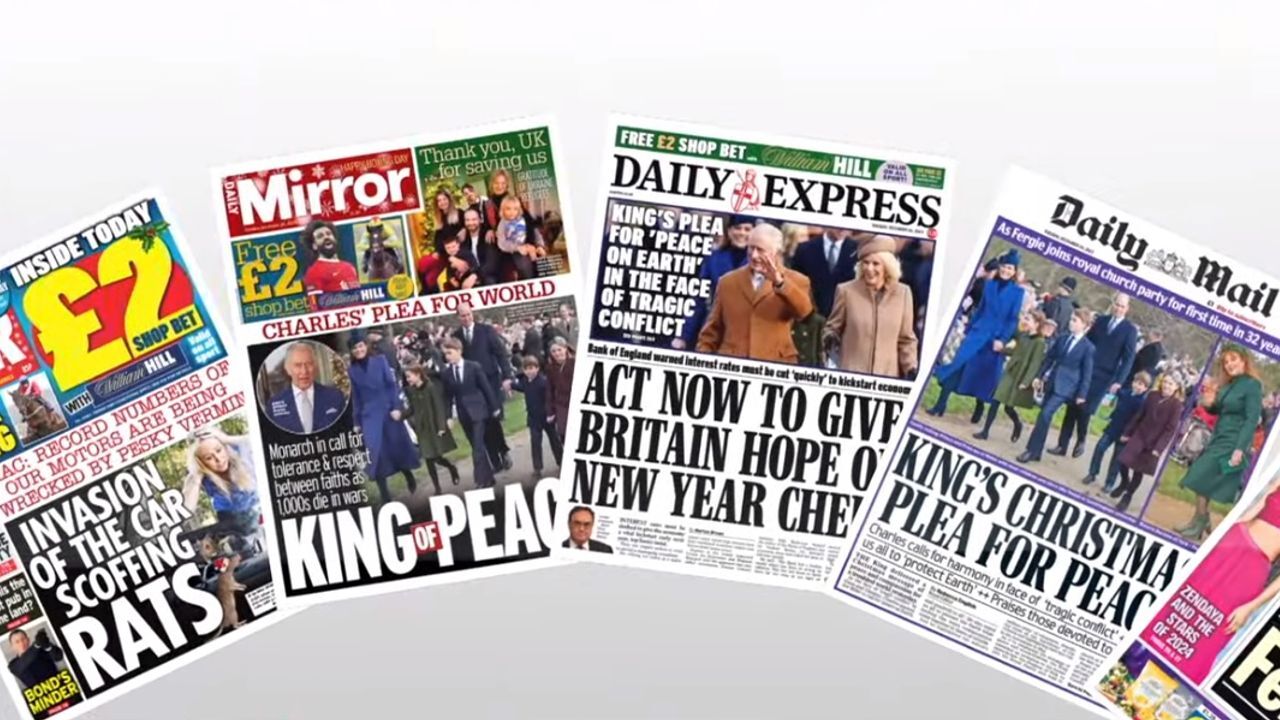 We take a first look at tomorrow's front pages with barrister and futurist,  Andrew Eborn and writer and broadcaster, Amy Nickell-Turner.