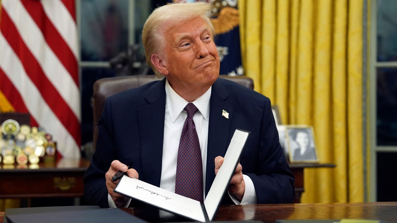 Executive orders: Donald Trump's first acts as new president