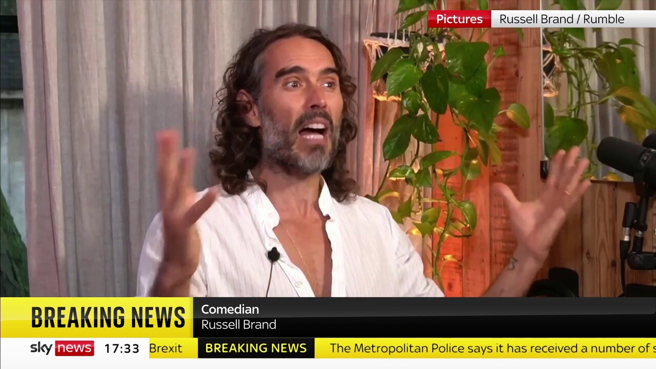 What are the allegations against Russell Brand? | Ents & Arts News | Sky  News